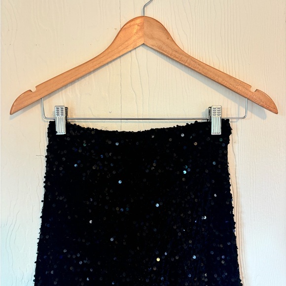 ✨ Handmade Sequin Pants High Waisted Palazzo - Picture 15 of 17
